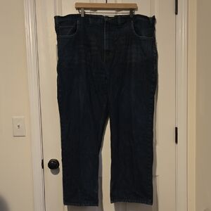 The Foundry Supply Co. Men's Dark Blue Relaxed Jeans